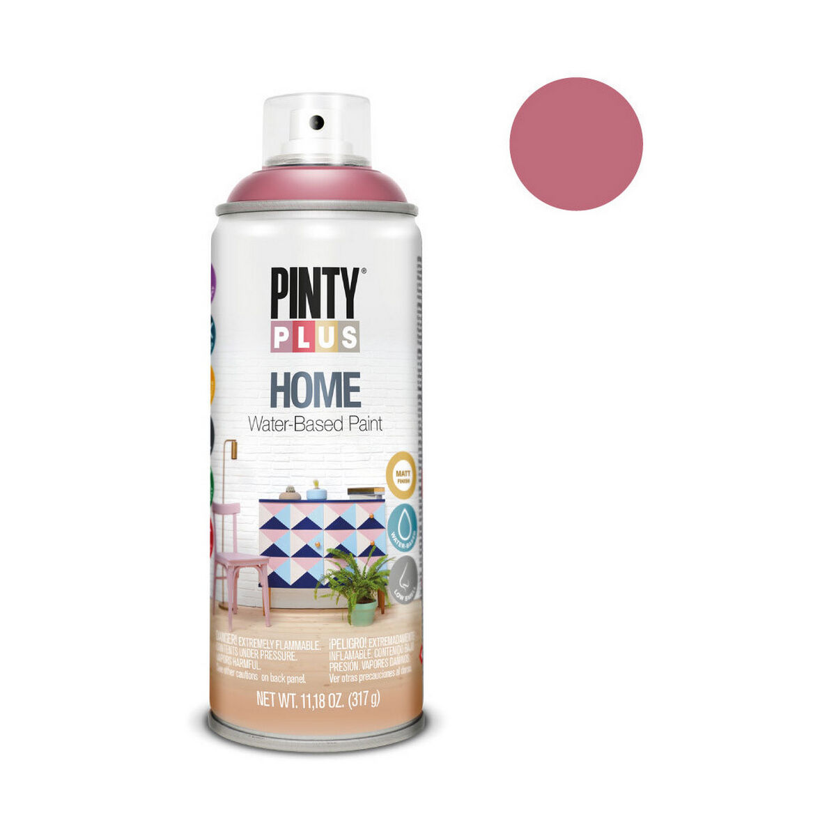 Sprejfärg Pintyplus Home HM119 400 ml Old Wine